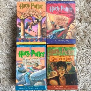 Harry Potter Unabridged Audio Books - Cassette! 🦉